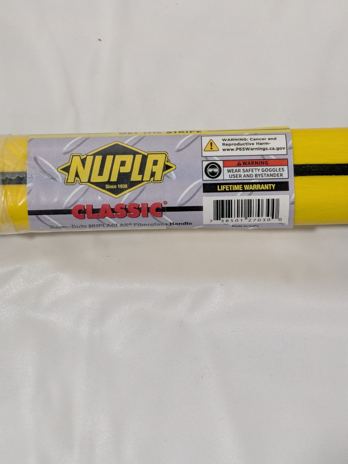 NUPLA 3 lb. Sledge Hammer: 14" OAL, Steel Head, Fiberglass Handle 75.27-030