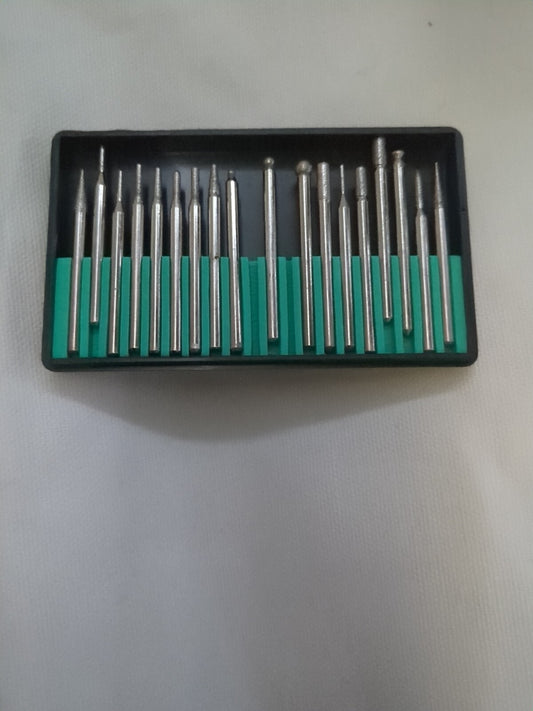 18 Piece Diamond Abrasive Grinding Pin Set CAB0097