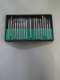 18 Piece Diamond Abrasive Grinding Pin Set CAB0097