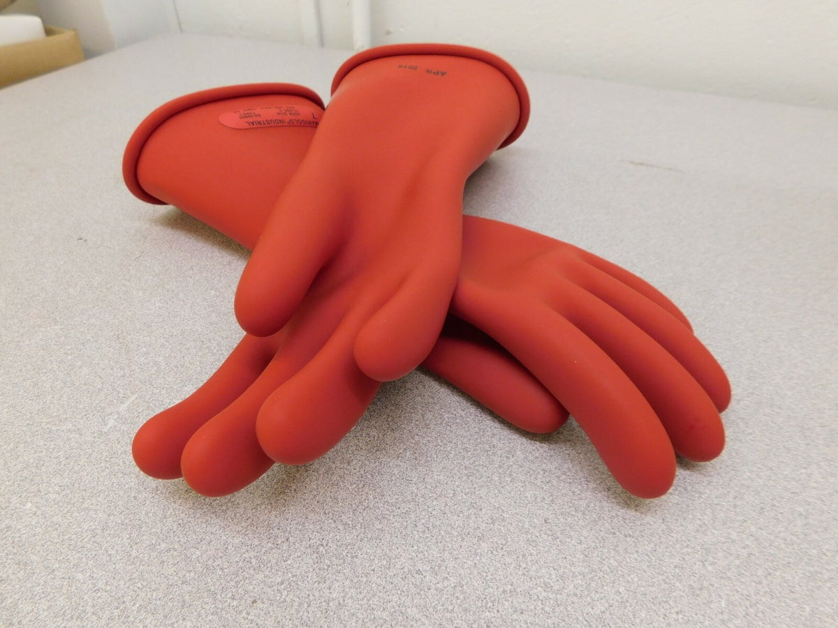Ansell Rubber Lineman's Glove 11" Long Class 0 Size 7 One pair 114264