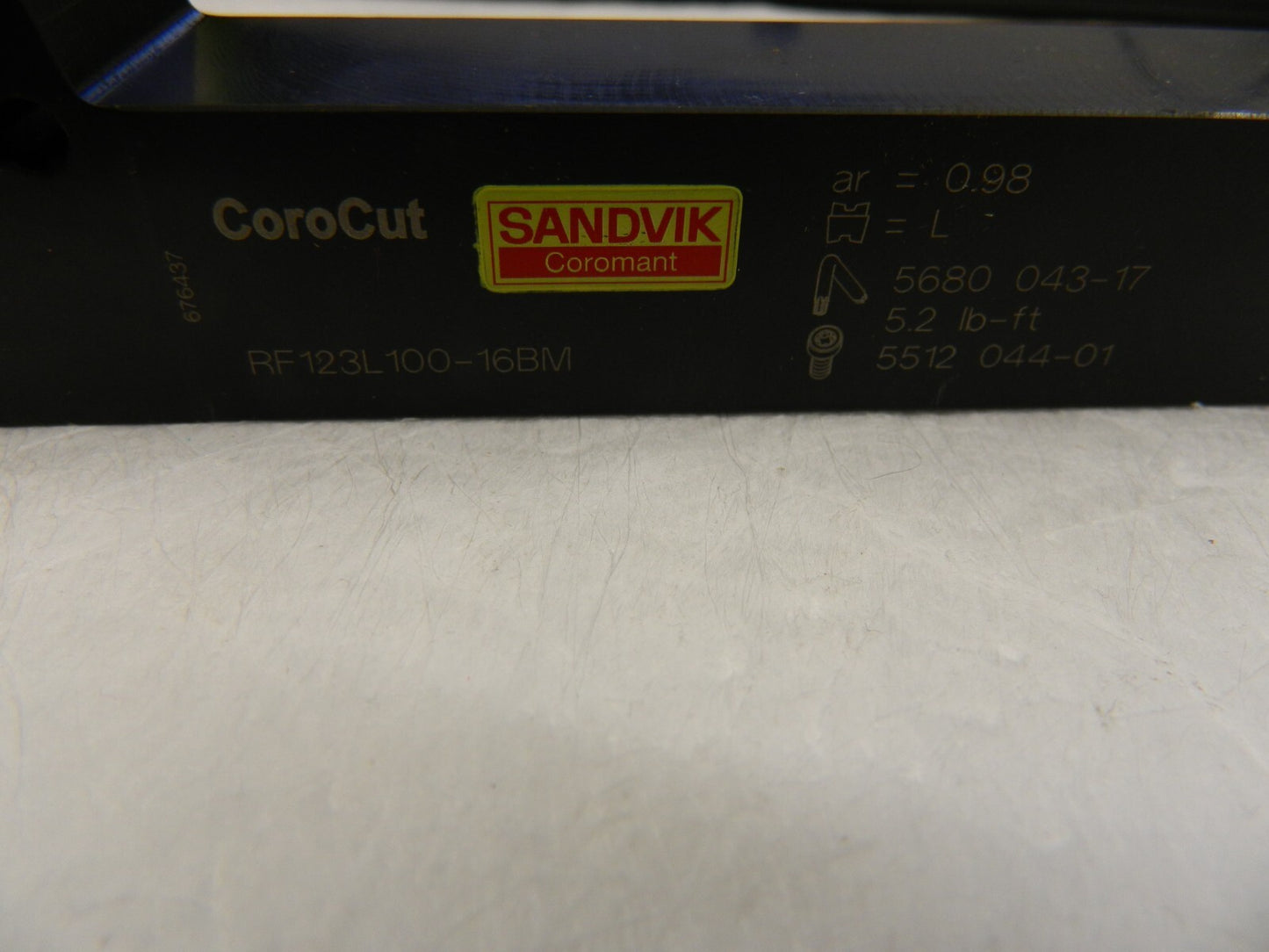 SANDVIK COROMANT 25.4mm Max Depth External RH Indexable Grooving/Cutoff 5740995