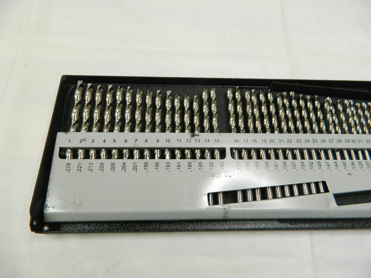 Precision HSS Jobber Length Drill Bit Set 115 Pc 118 ° 599568 INCOMPLETE
