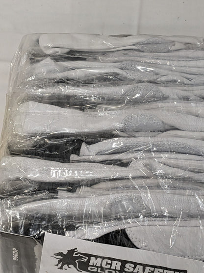 MCR Mechanics Gloves, Goatskin Palm, Nylon, Spandex Back, Sz XL 12 Pairs 906DPXL