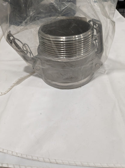 Cam & Groove Coupling: 3" Part B, 500 psi Max WS-HF-CAM-134
