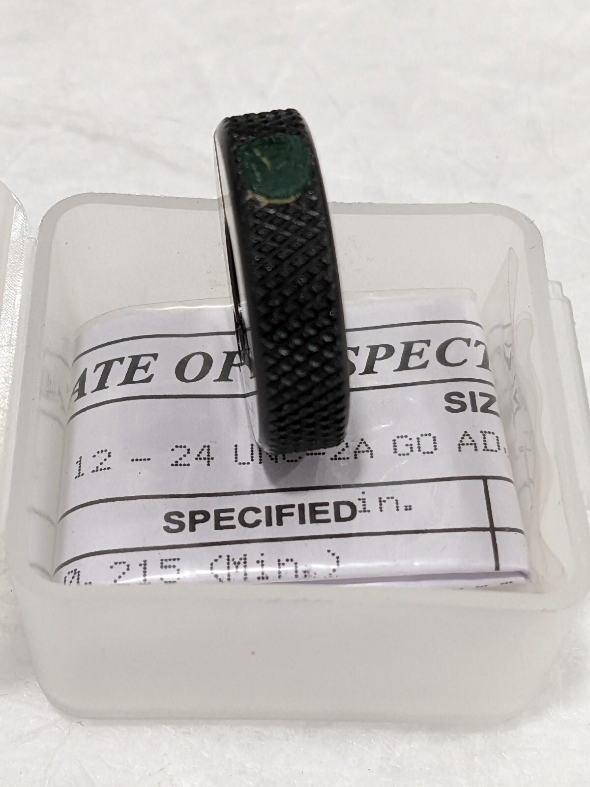SPI Threaded Ring Gage: #12-24 Thread, Class 2A, Go 23-147-2