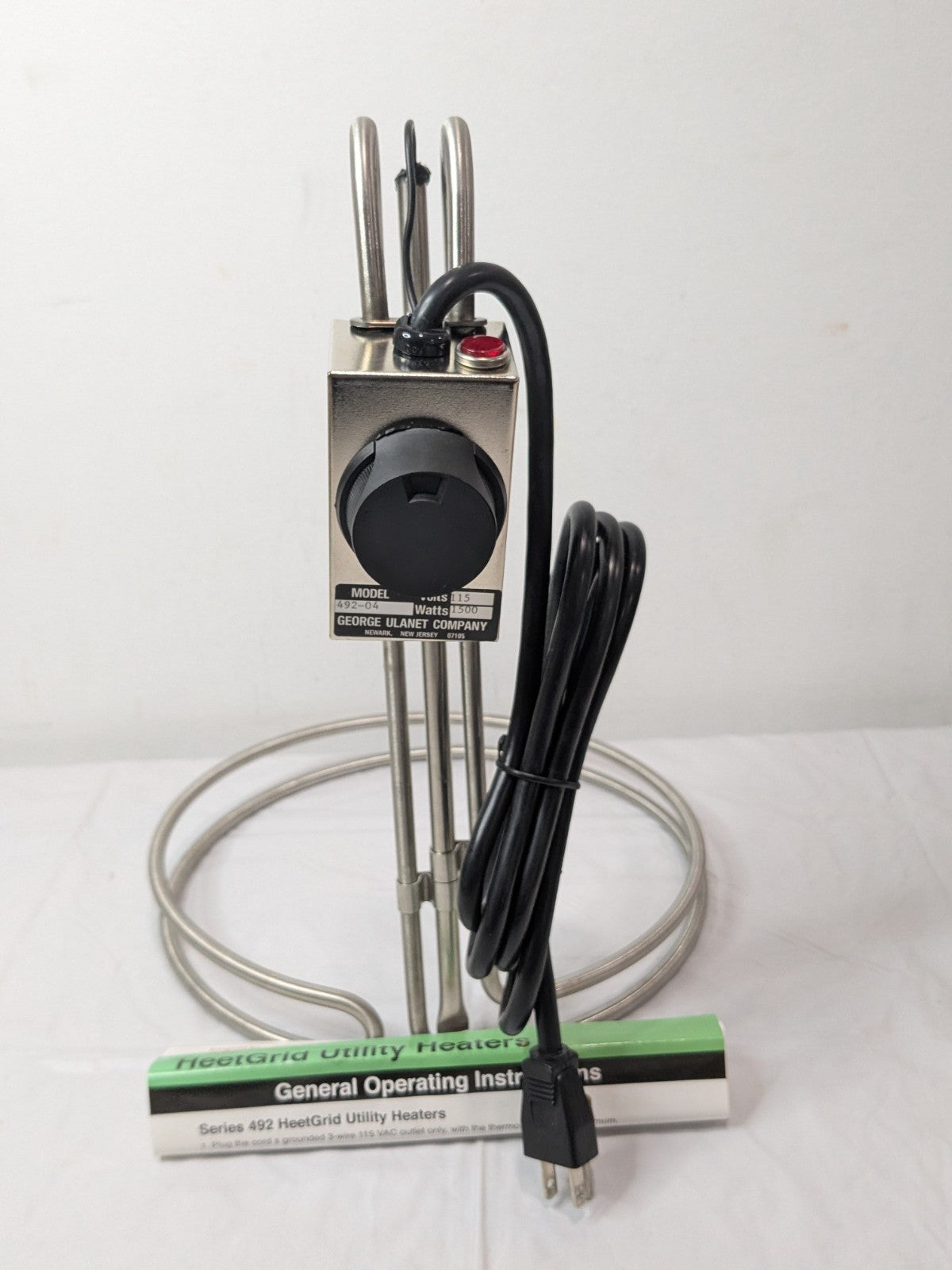Ulanet HeetGrid Immersion Heater 1500 Watts 115V 492-04