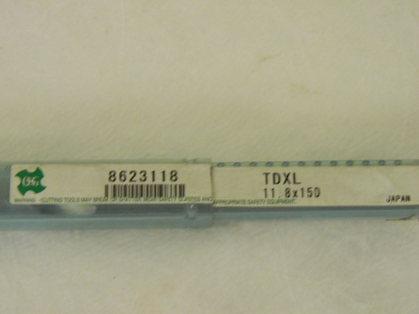 OSG Cobalt Extra Length Spiral Flute Drill Bit 11.8mm x 15xD 120°  8623118