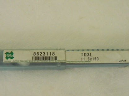 OSG Cobalt Extra Length Spiral Flute Drill Bit 11.8mm x 15xD 120°  8623118