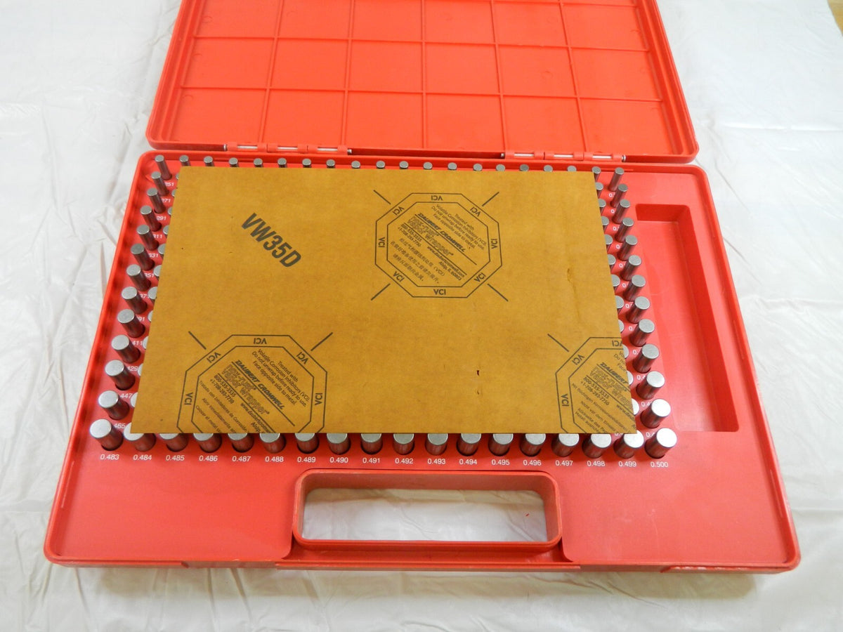 Class ZZ Plug Gage Set: 0.251 to 0.5 Range, 250 Pc 616-81210