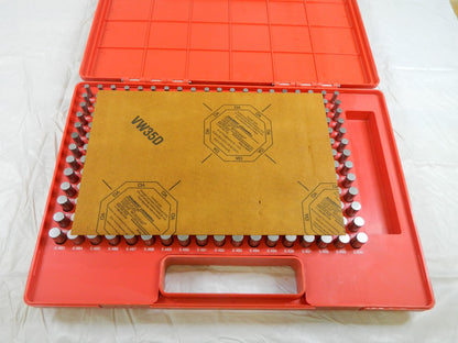 Class ZZ Plug Gage Set: 0.251 to 0.5 Range, 250 Pc 616-81210