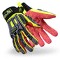 Rig Lizard Hi-Vis Yellow/Gray HPPE/Steel A6 Cut Level Sz XXL 2028X-XXL (11)