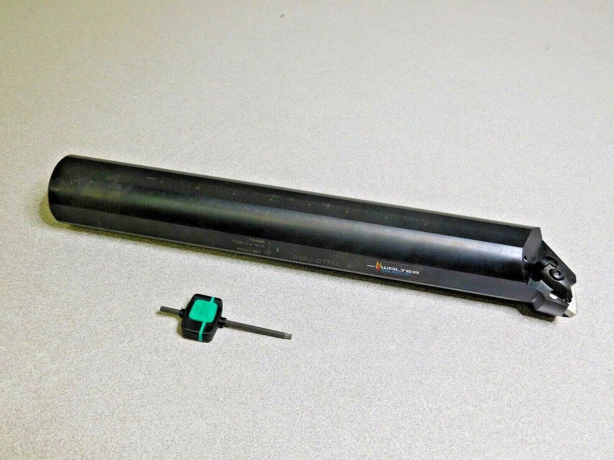 Walter Indexable Boring Bar 2.402" Bore Dia x 2" SD x14" OAL A32U