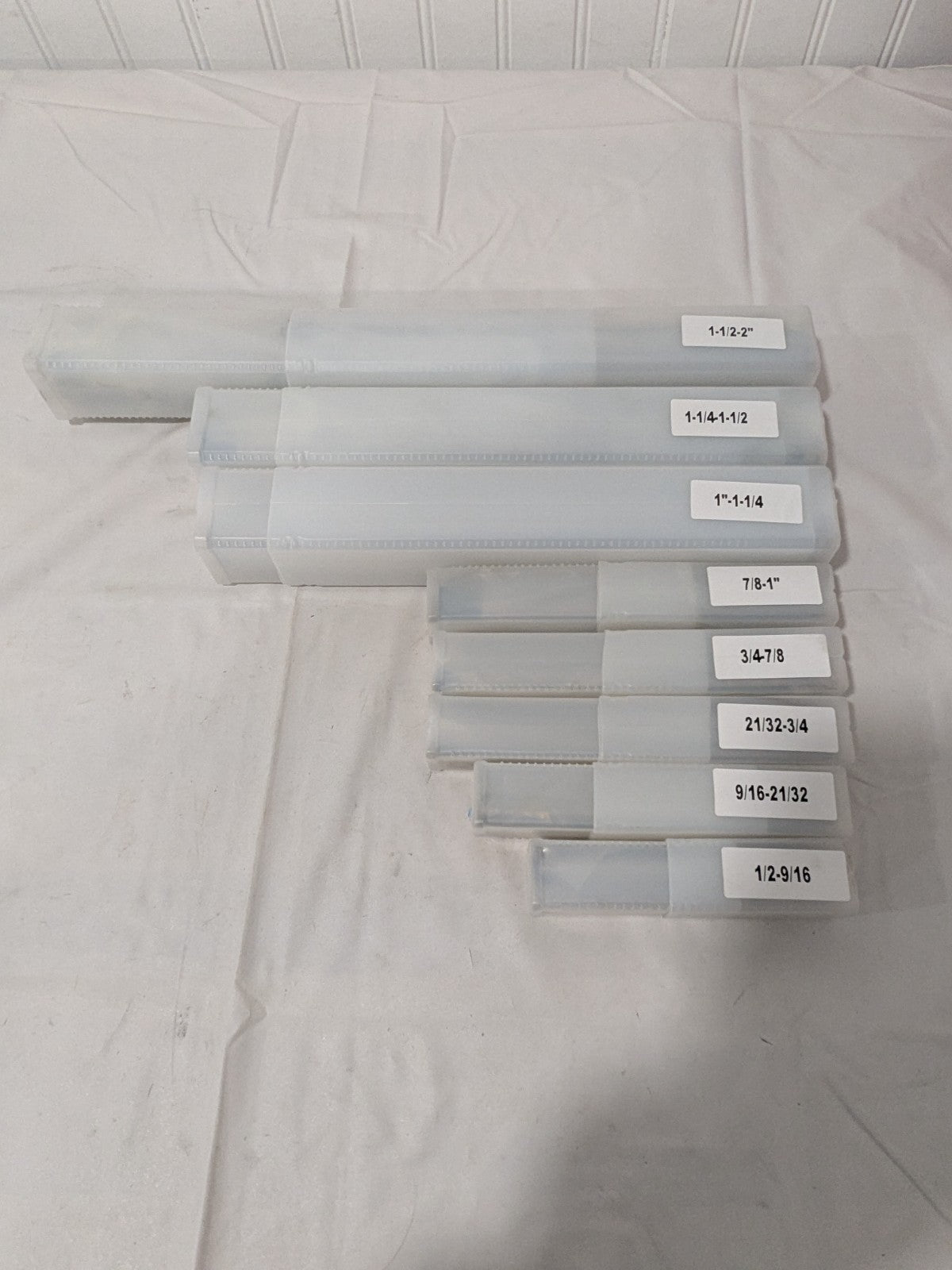 8 Piece Expanding Lathe Mandrel Set 1/2 to 2" Face Dia 262-3030