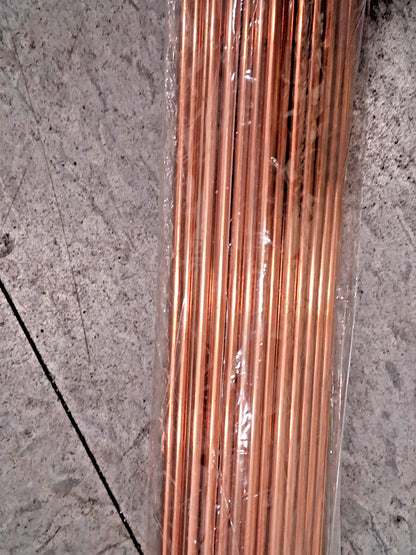 Techniweld Brazing Alloy Carbon Steel 1/8" Dia 36" Long QTY10lb 1905042