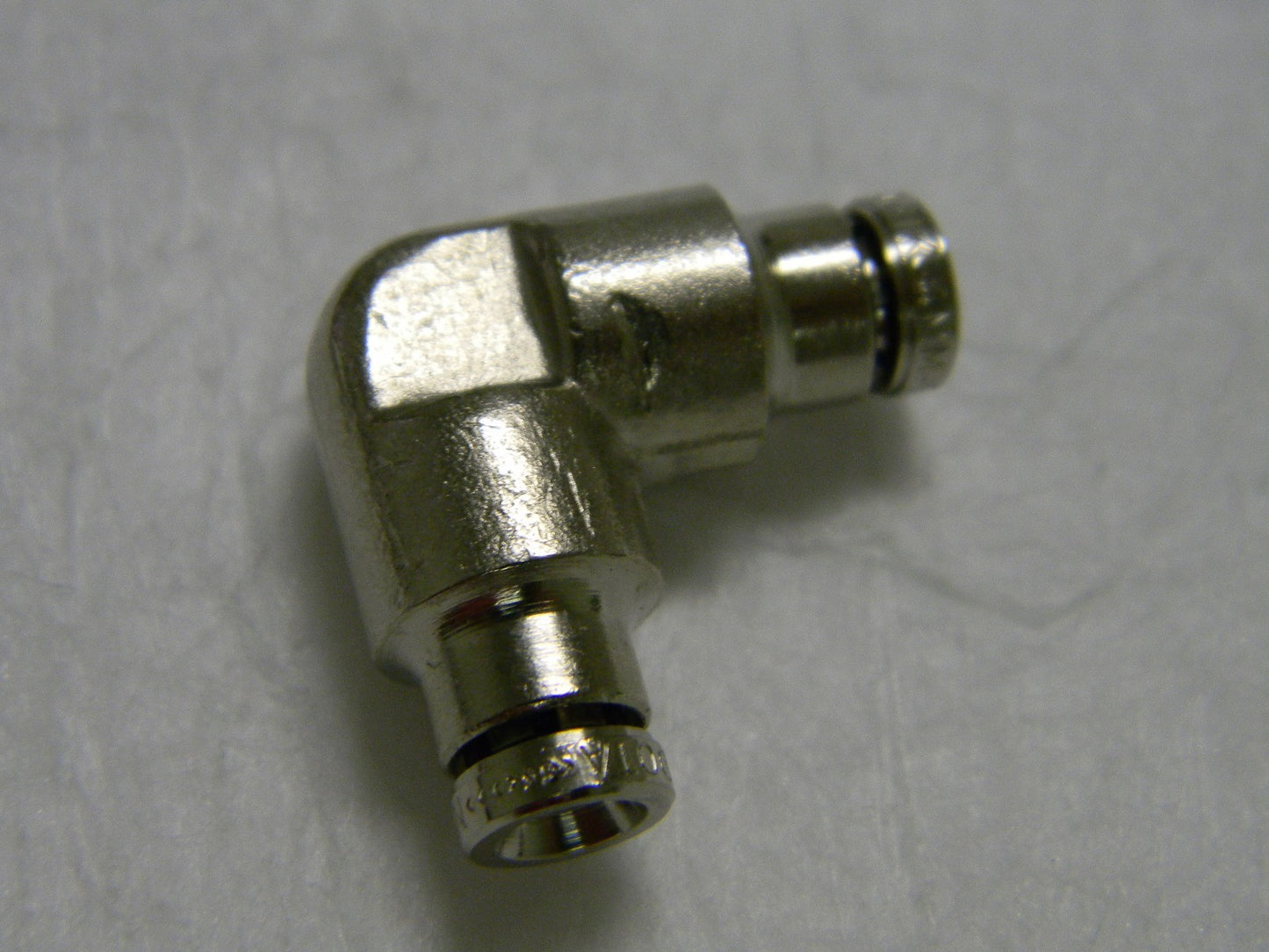Norgren Nickel Plated Brass Push Connect Tube Union Elbow 4 mm QTY 10 100400400