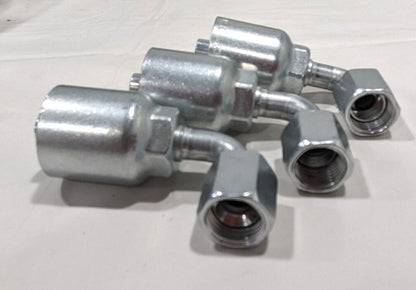PARKER  Hydraulic Hose Female JIC Swivel Elbow  3/8 x 3/8 x 6mm KP81322 *QTY 3*
