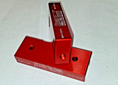 Snap Jaws Vise Jaw 4.00" W 1-1/2" H 0.7500" Thick Flat 2pc 4MAJ-150