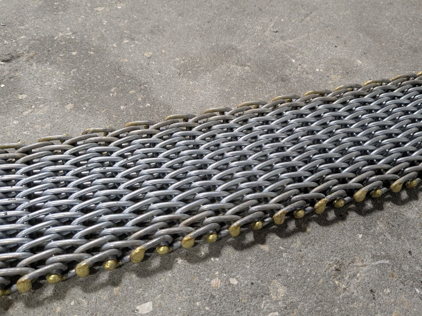 Lift-All Roughneck Wire Mesh Sling 4 Ft. x 6 In. Triangle and Choker 6T110X4