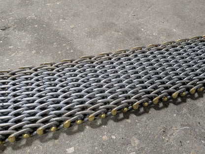 Lift-All Roughneck Wire Mesh Sling 4 Ft. x 6 In. Triangle and Choker 6T110X4