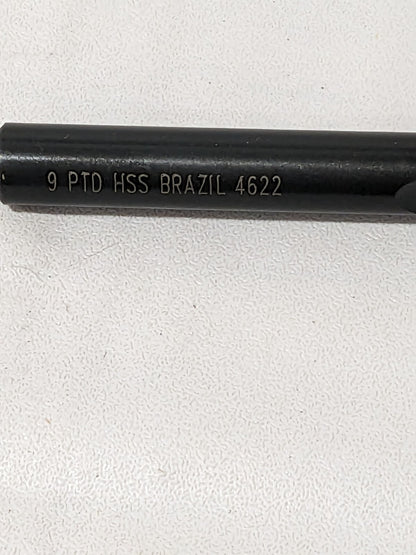 Precision Twist Jobber Length Drill Bit: 9.00 mm (0.3543) Dia, 118º, HSS 5999578