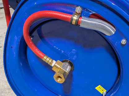 CoxReels Retractable Dual Hose Reel 50 Ft x 3/8 In C-LP-350-350 Scratch N Dent
