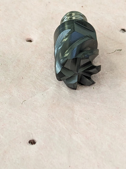 ISCAR End Replaceable Milling Tip: MMEC500B37R060-6T08 IC908, Carbide 5621329