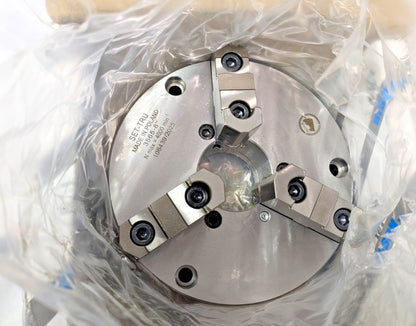 Bison 3 Jaw Self Centering Manual Lathe Chuck 8"Dia Front Mount 7-866-0800