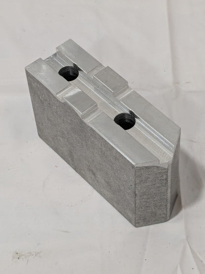Abbott Soft Lathe Chuck Jaw: 1-1/2" OAW, 3" OAH, 4-1/2" OAL TG10MDA1