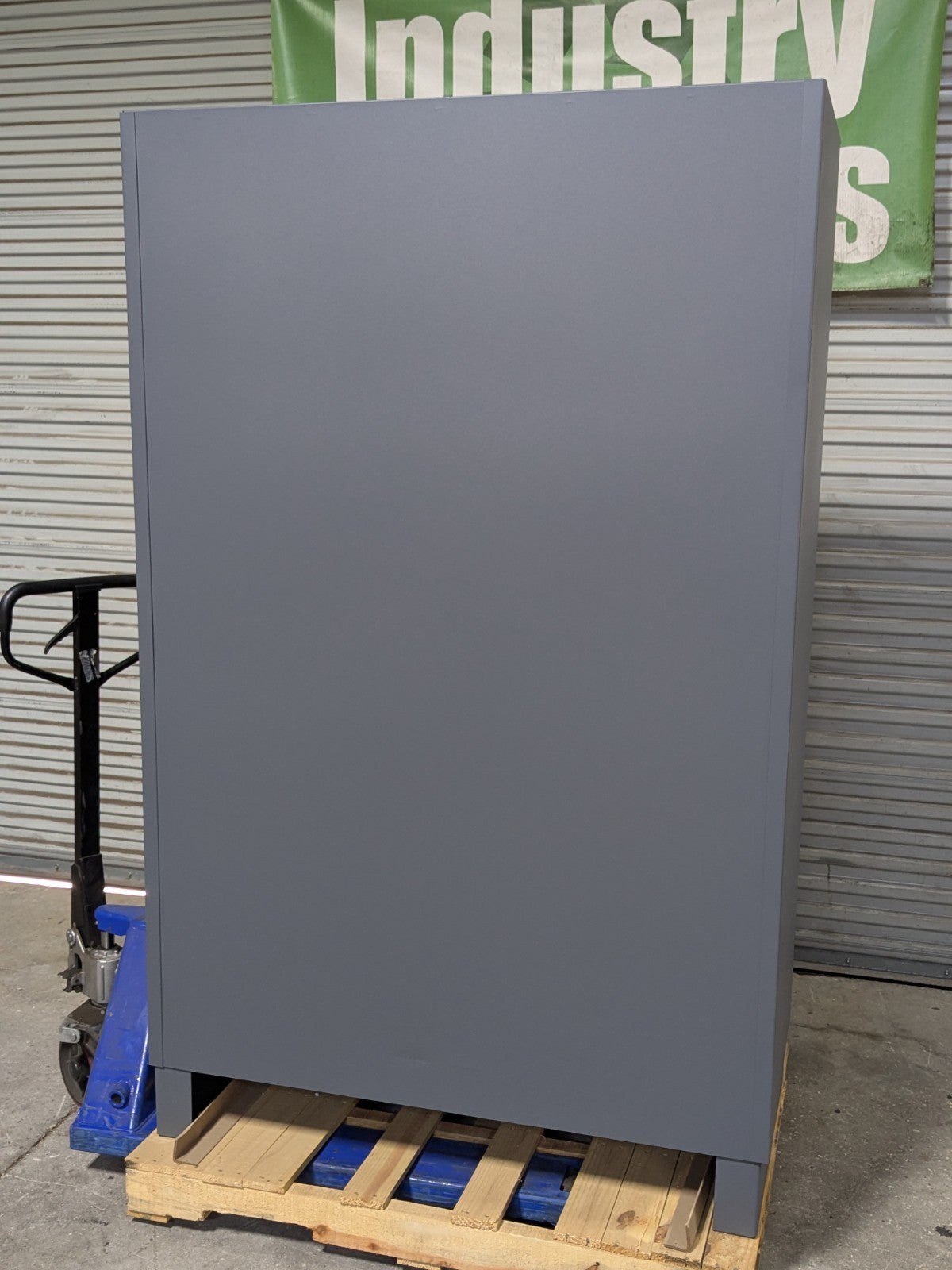 Durham Heavy Duty Lockable Storage Cabinet 4-Shelf 14 Ga. Steel 78" x 48" x 24"