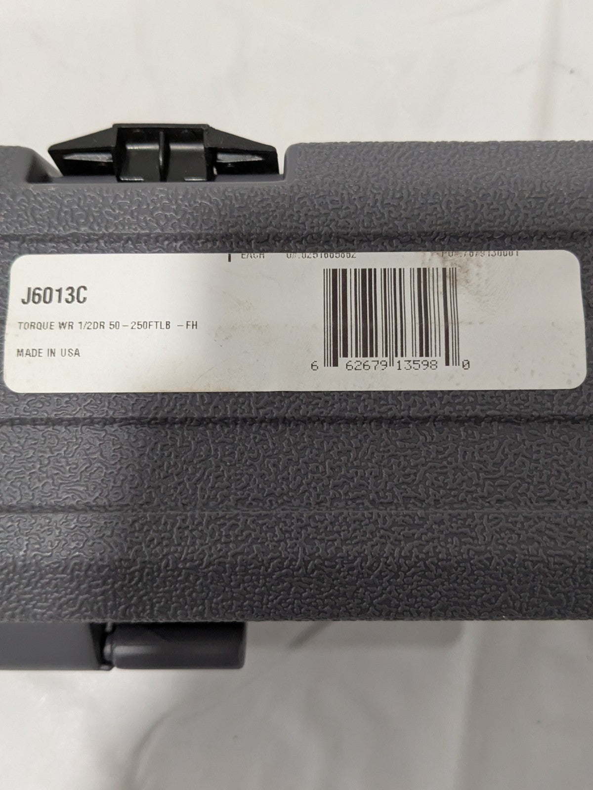 Proto Micrometer Torque Wrench 1/2" Drive 50.0 ft-lb Min, 250.0 ft-lb Max J6013C