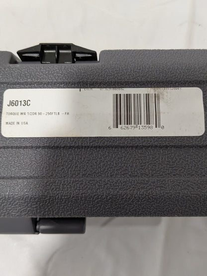Proto Micrometer Torque Wrench 1/2" Drive 50.0 ft-lb Min, 250.0 ft-lb Max J6013C