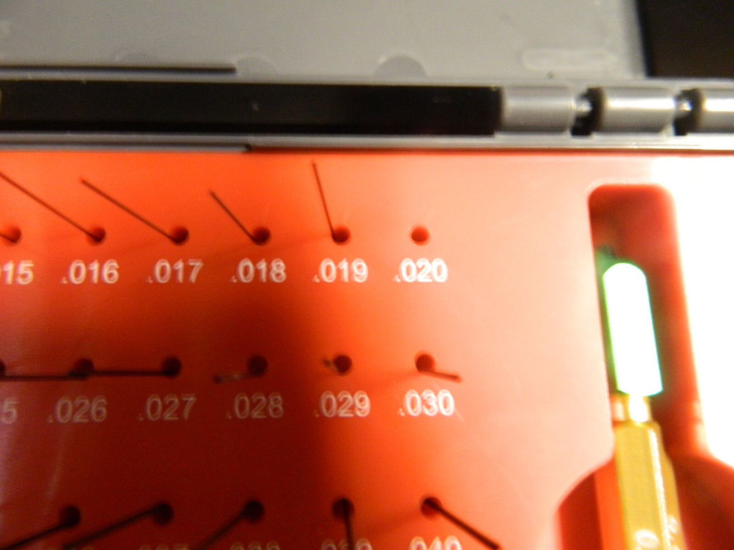 SPI Class ZZ Plug Gage Set: 0.011 to 0.06" Range 22-170-5 INCOMPLETE