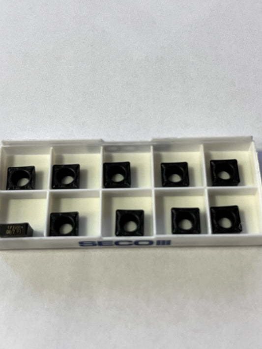 Seco Turning Insert: SCMT 32.52-F1 TP3500, Solid Carbide QTY 10