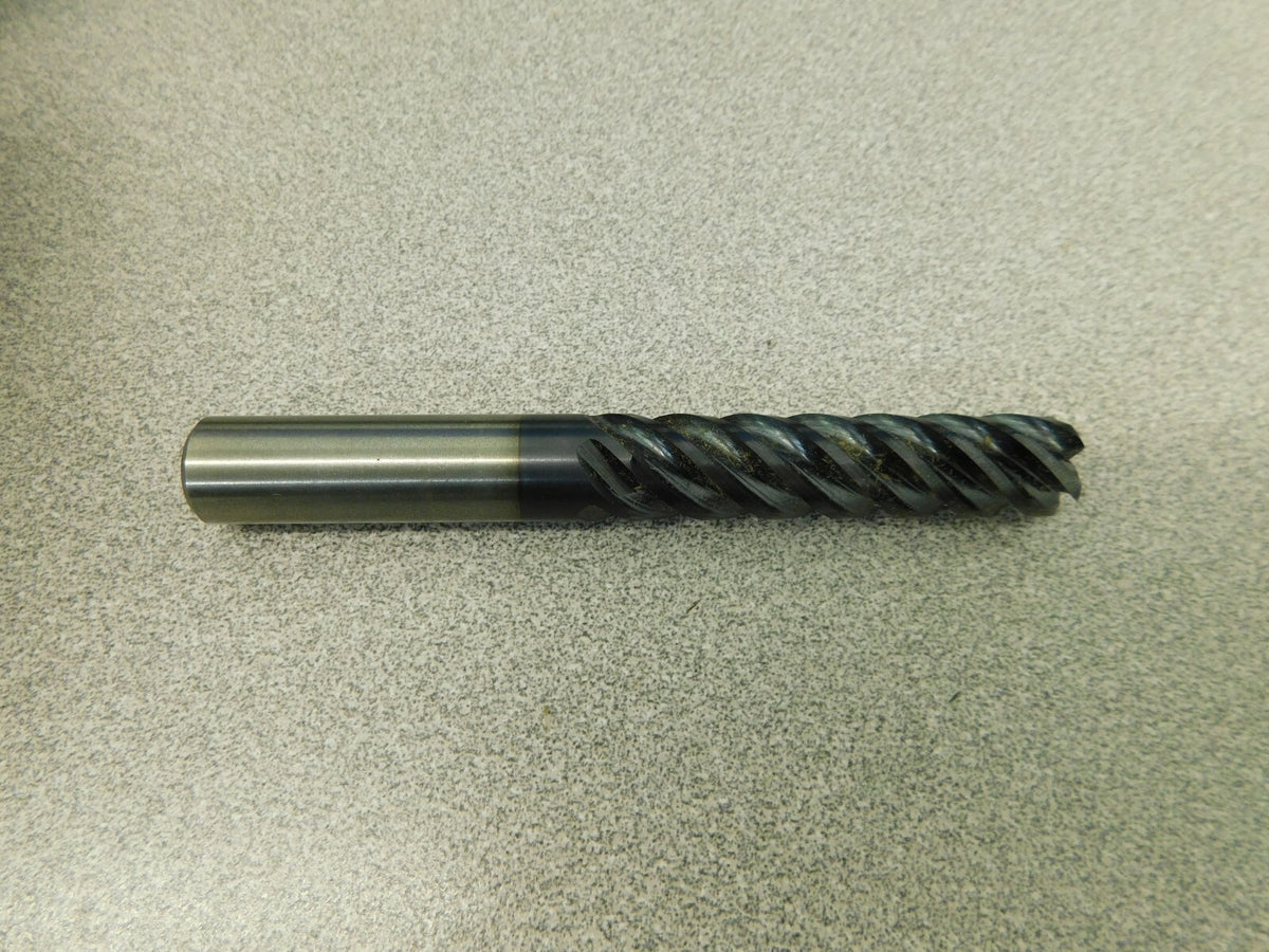 Weldon Spiral Flute Twist Drill 5FL 1/2" Dia 1/2" Shank 2" LOC WM