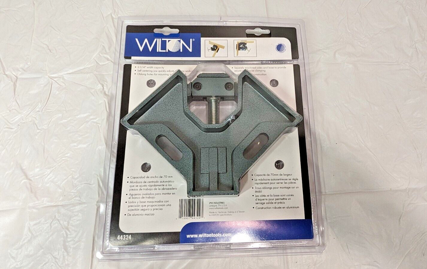 Wilton 90 Degree Angle Clamp 4" Throat X 2-3/4" Miter Capacity 44324