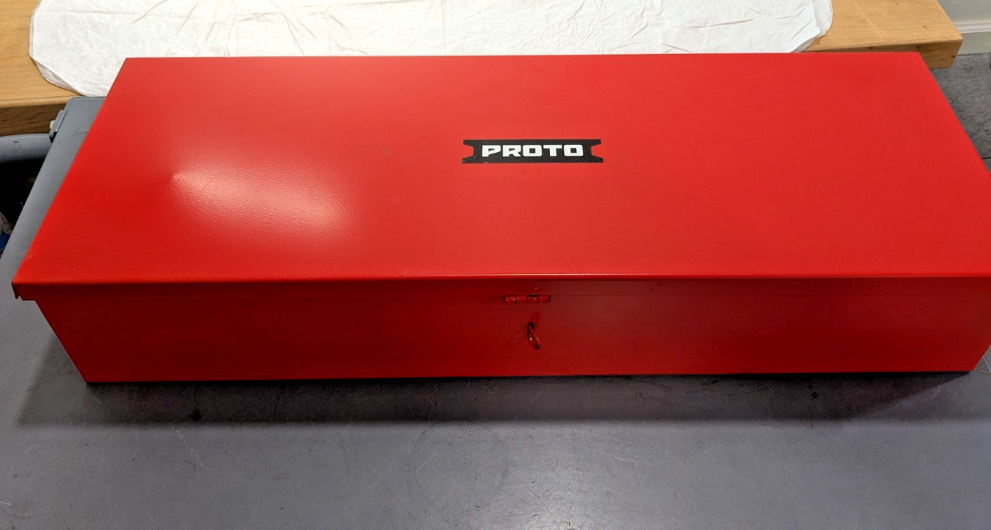 Proto 29 Piece 3/4″ Drive Socket Set 12 Point w/Metal Box J55104A