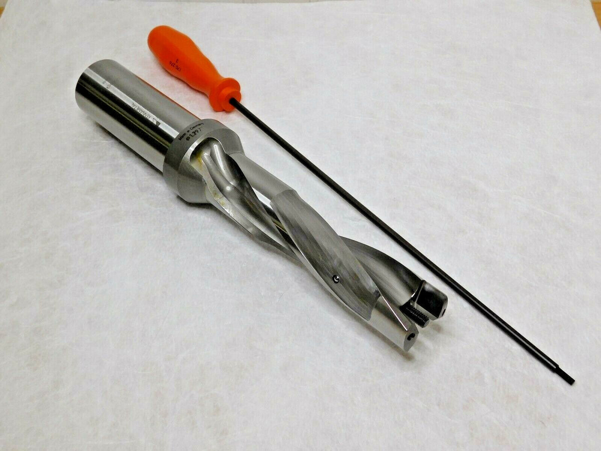 Kennametal Replaceable Tip Drill 3xD 32.94 to 33.94mm Diam 1616099
