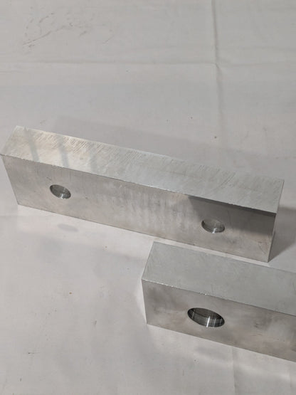 Gibraltar Vise Jaw 8.13" Wide, 2-1/2" High, 1.2500" Thick, Flat (