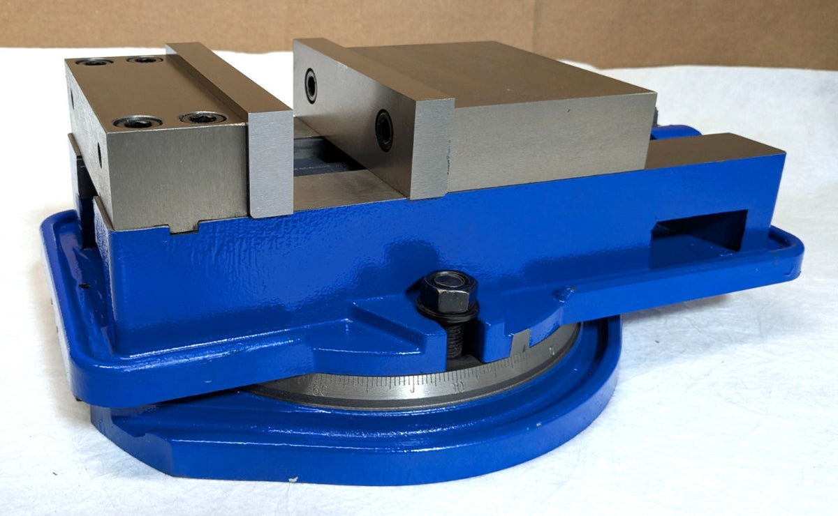 6" Precision Machine Vise 360° Swiveling Base  6 Inch Jaw Width/Opening  Qm16160
