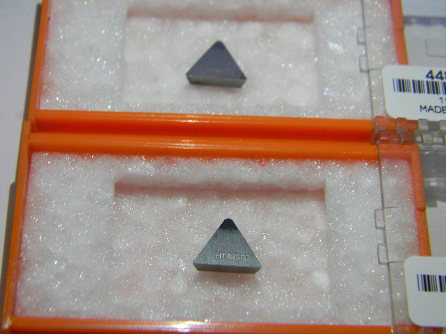 Hertel Polycrystalline Diamond Turning Inserts  HT-TPG222 HT420CD Qty 2 44879591