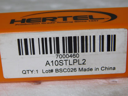 Hertel Indexible Boring Bar 0.97 Min Bore 5/8 Shank Dia 10 OAL 7000460