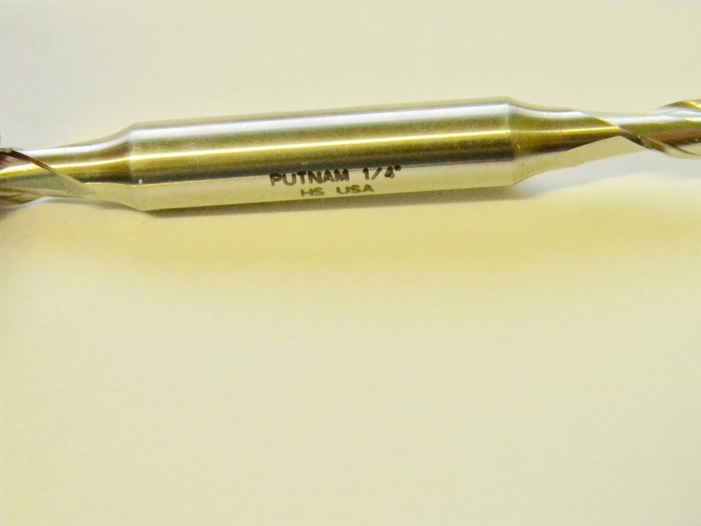 Putnam Tool Ball-Double End Mill SR-10 1/4" x 3/8" x 2-7/8" HSS 9