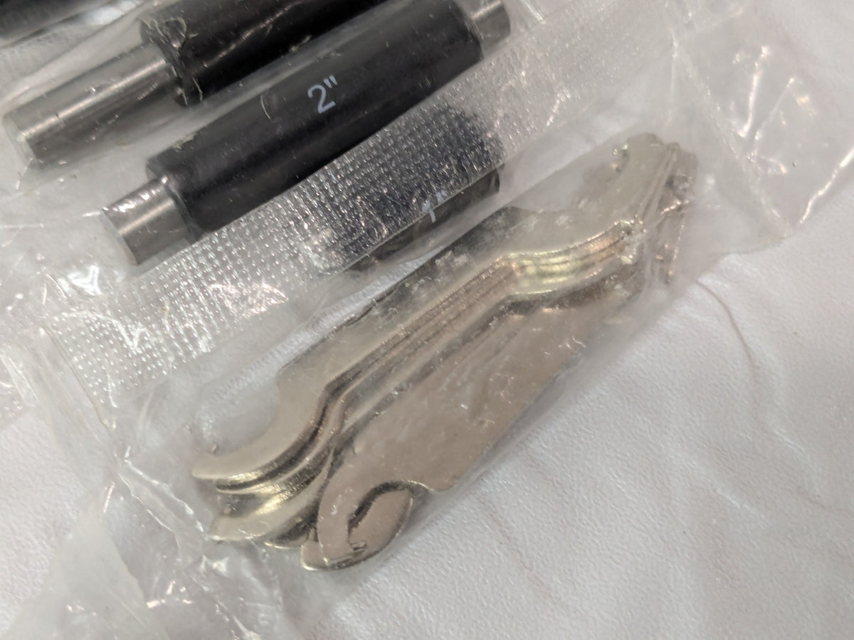 Fowler 9 Piece Outside Micrometer Set 0 - 12" Range 52-215-012-1 PARTS/REPAIR