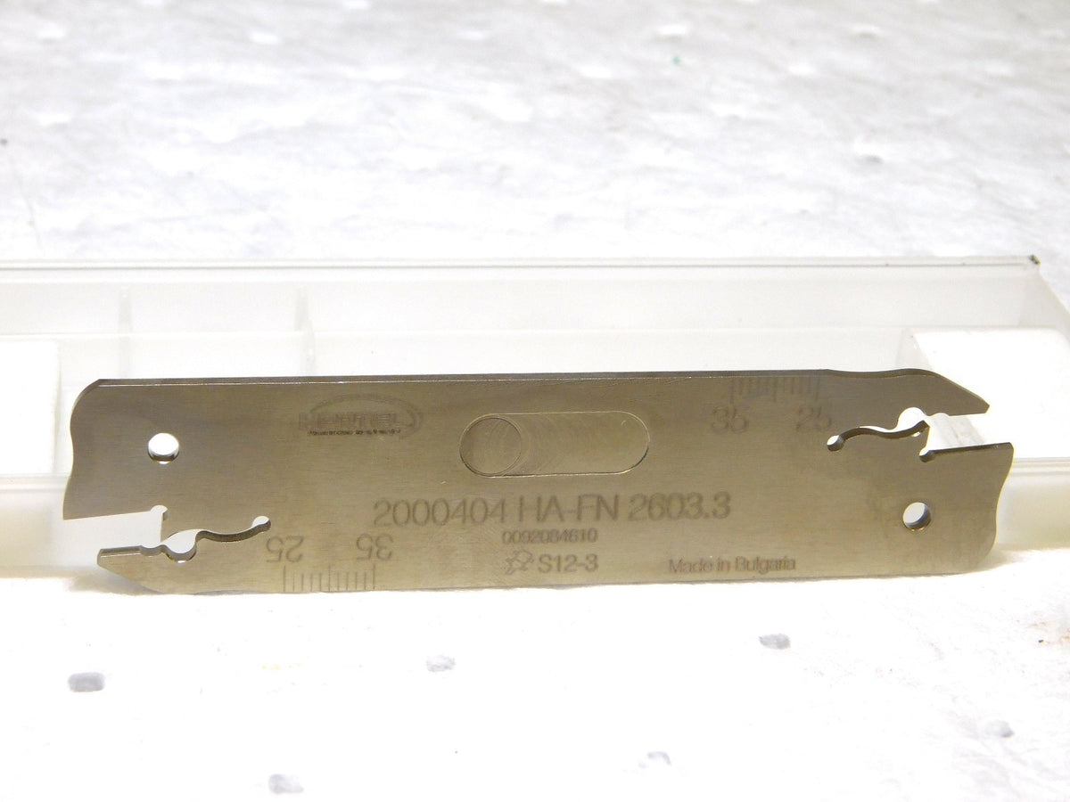 Hertel Indexible Cutoff Blade 1.378 Max DOC 3mm BladeW x 26mm Blade H 2000404