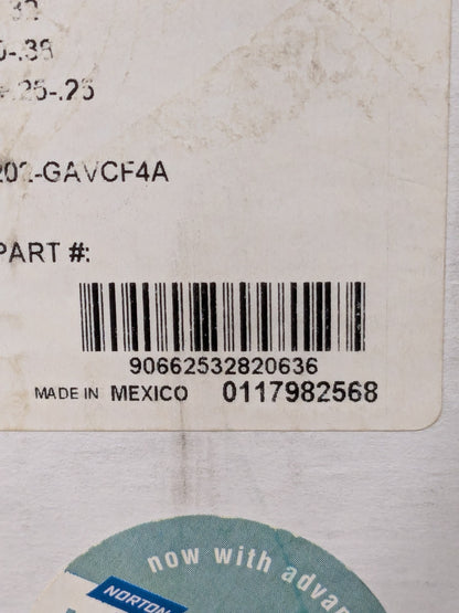 Norton Surface Grinding Wheels 165mm x 32mm x 15mm 120G Box of 6 66253282063