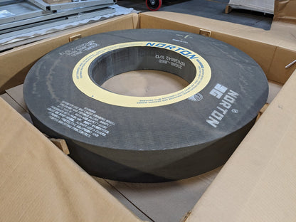 Norton Surface Grinding Wheel 42" Dia. 6" Thick 20" Hole 865 RPM