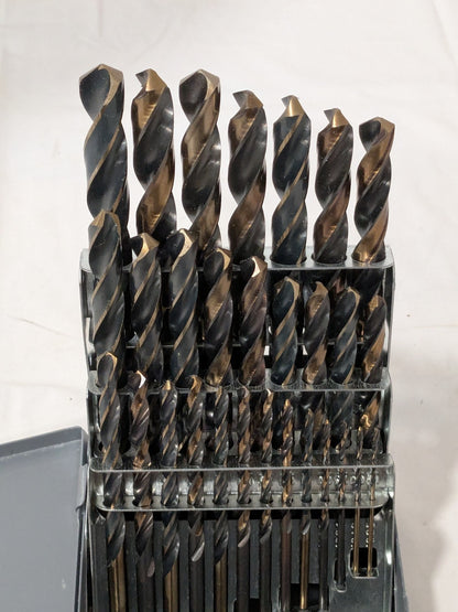 Michigan Drill Jobber Length Drill Bit Set 29 Pc, 1/16 to 1/2", 118º, HSS 314S29