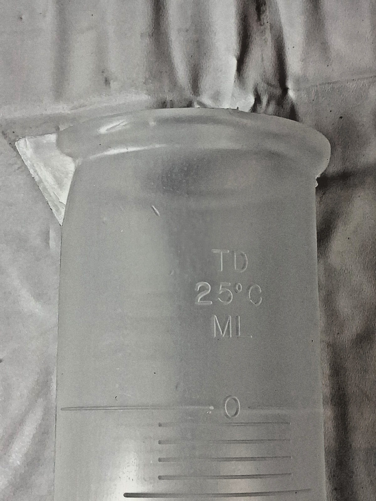 Bel-Art Polypropylene Graduated Cylinder 1000mL Cap 10.00mL Grad 284611000