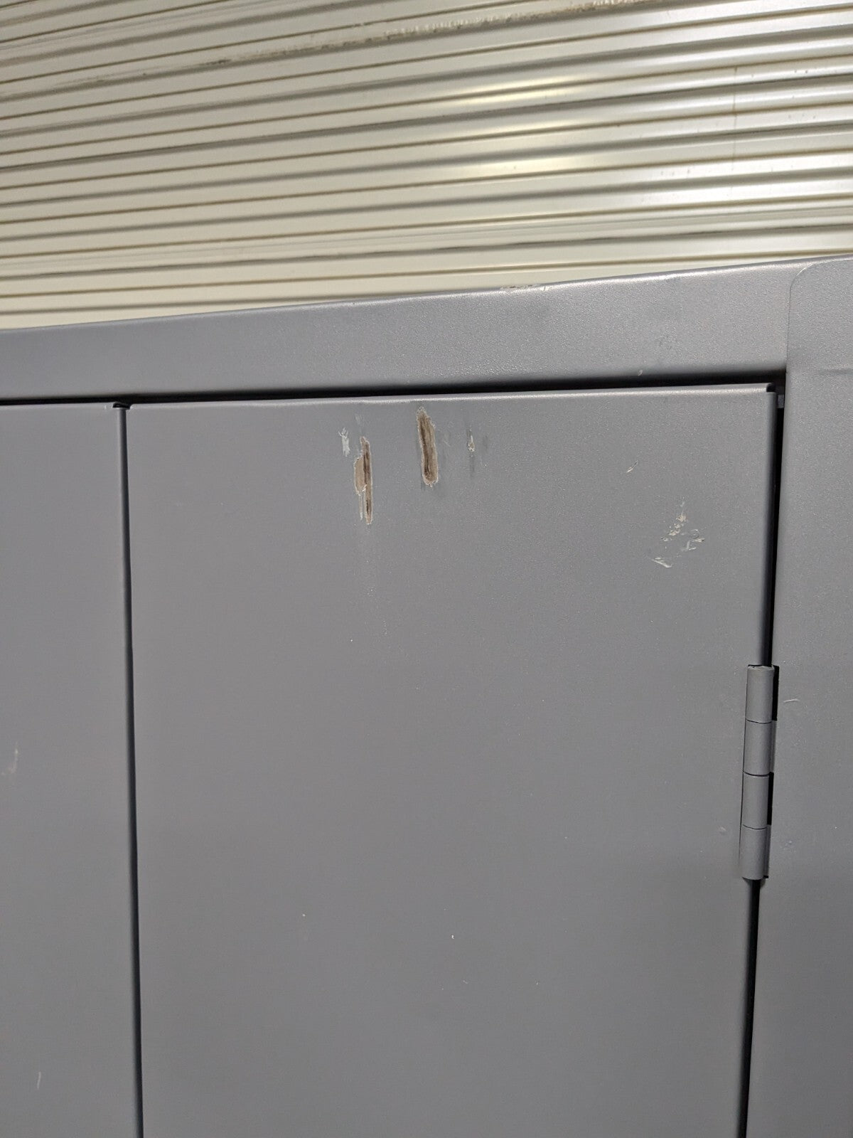 Durham Lockable Storage Cabinet w/ Bins 84" H. x 36" W. x 24" D.