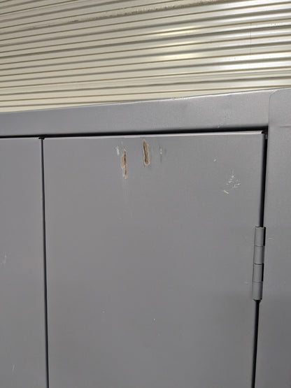 Durham Lockable Storage Cabinet w/ Bins 84" H. x 36" W. x 24" D.